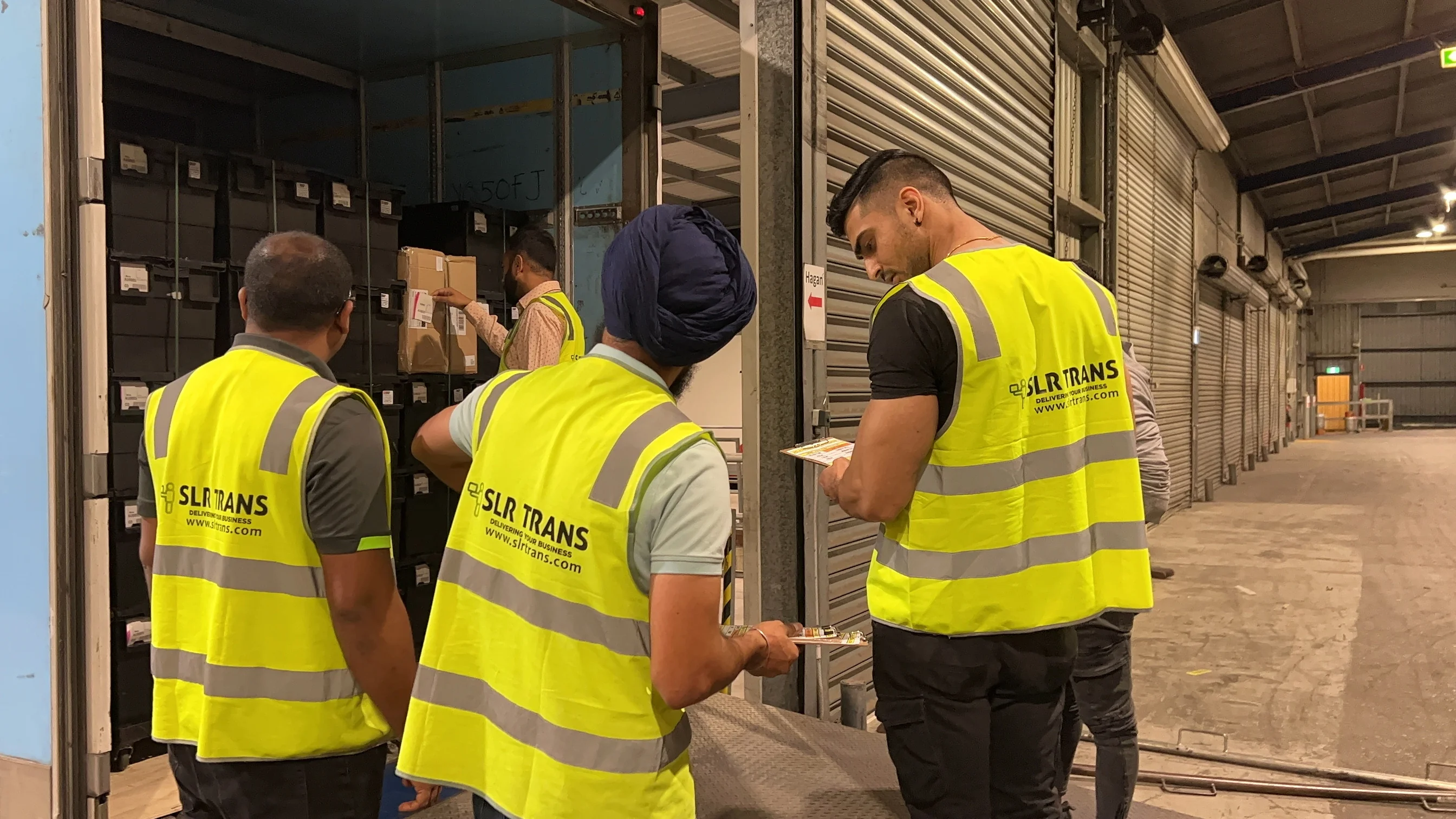 SLR Operations Cargo Loading