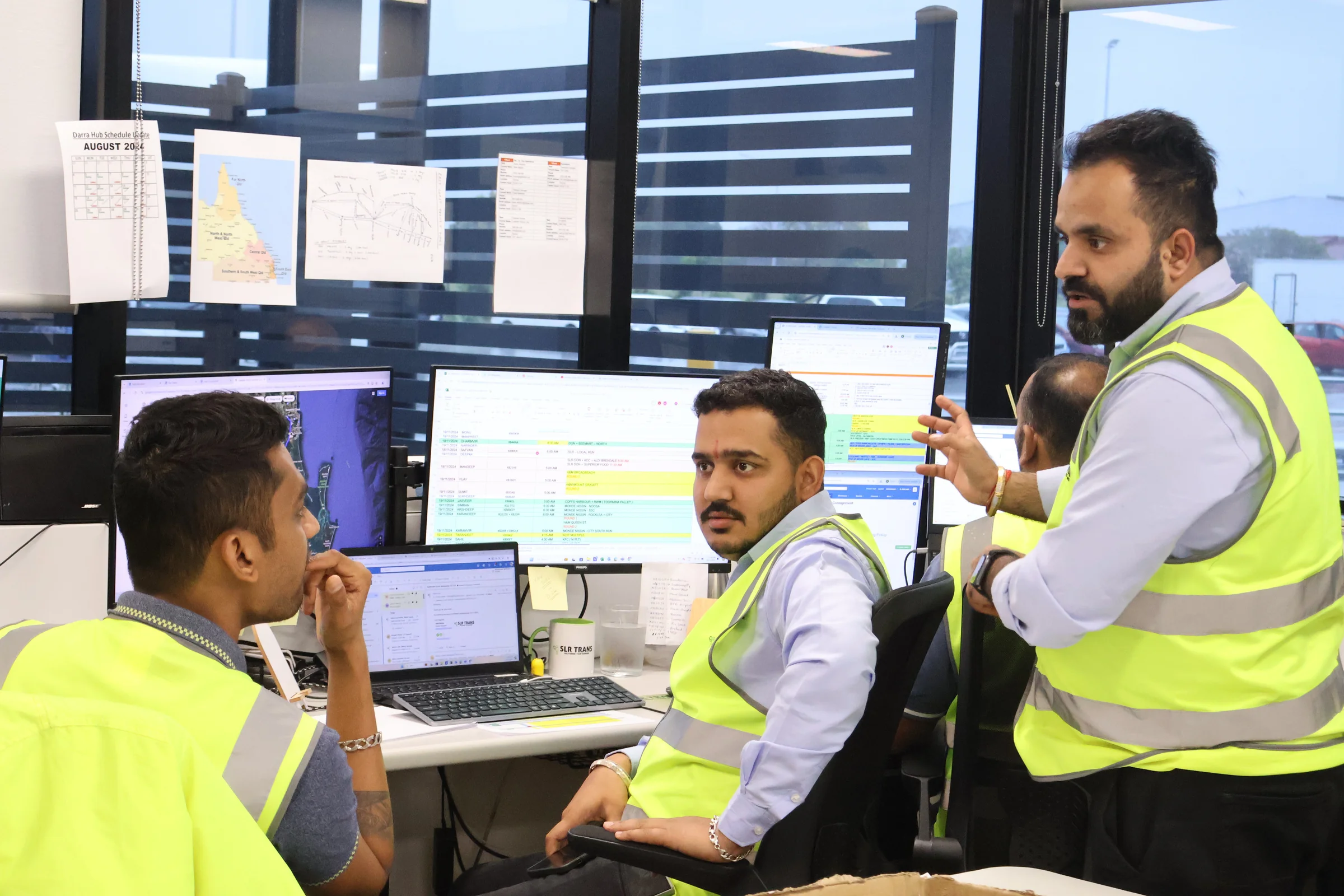 SLR Office Control Room Team