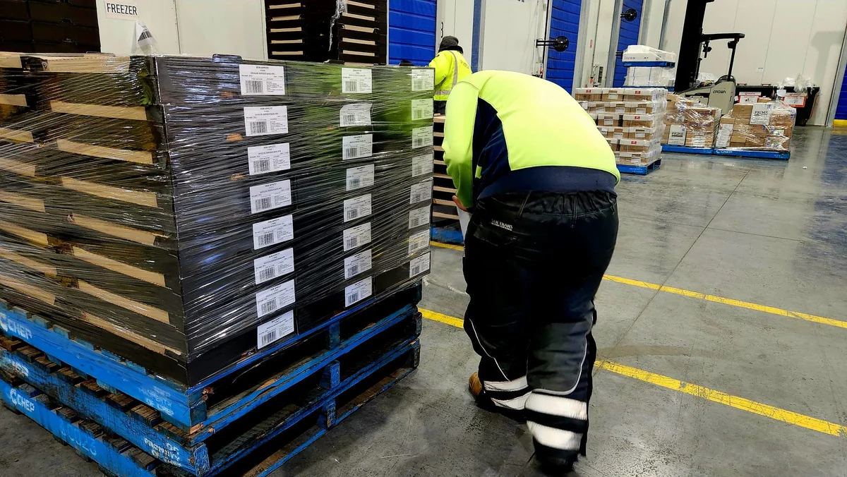 SLR Pallet Warehouse Operations