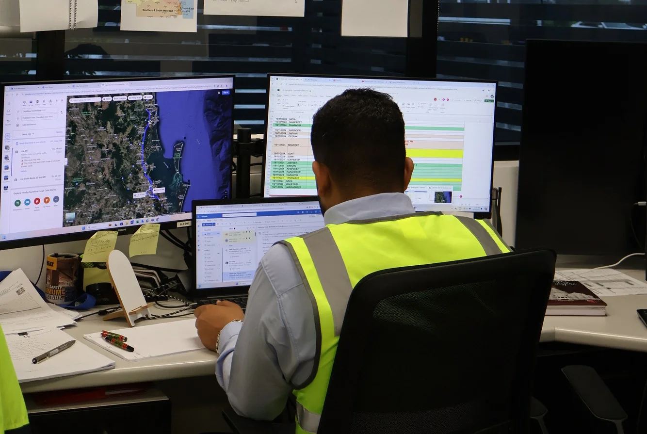 SLR Operations Control Screens
